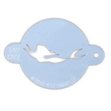 Tap stencil Swimming Mermaid  (092) 