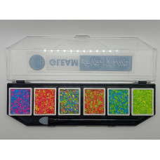 VIVID  Gleam  cream - GALACTIC palet 6 x 8 gr (incl. gratis silicone spatel)
