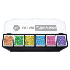 VIVID  Gleam  cream - BRILLIANT palet 6 x 8 gr (incl. gratis silicone spatel)