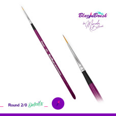 Marcela Bustamante -  Blazin brush | Round 2/0