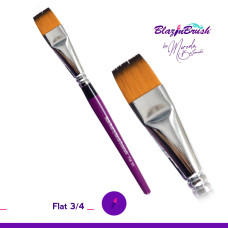 Marcela Bustamante - Blazin brush | Flat 3/4 inch
