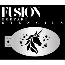 Fusion Medium stencil  - Mystical Unicorn FS26