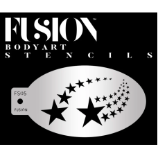 Fusion Medium stencil  - Shooting Stars FS05