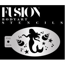 Fusion Medium stencil  - Underwater Mermaid FS13