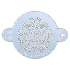 Tap stencil Mermaid Scales (060)