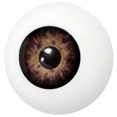 GRIMAS Kunststof  oog BRUIN