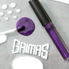 GRIMAS Lipgloss PURPLE  REIGN - 17 + GRATIS 15 wegwerp lipstick applicators