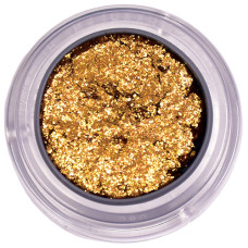 GRIMAS Pressed Cosmetic Glitter 702 GLISTENING GOLD 4 gr. (plasticvrij)