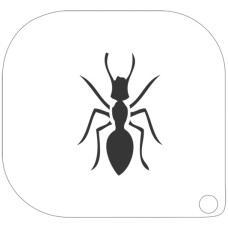 GRIMAS Schmink stencil  103 Mier (mini Schminksjabloon)