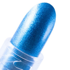 GRIMAS LIPSTICK 3.5 ml.  nr. 7-03  METALLIC BLAUW + GRATIS 15 wegwerp lipstick applicators