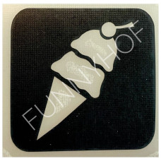 Funnyhof - IJsje (5 cm x 5 cm)