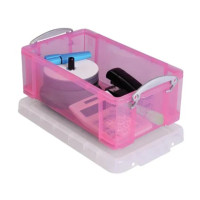 Glittertattoo sjablonen box LARGE - LICHTROZE met 3 x inleg voor 3 x 15 sjablonen  (zonder sjablonen)