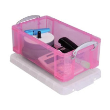 Glittertattoo sjablonen box LARGE - LICHTROZE met 3 x inleg voor 3 x 15 sjablonen  (zonder sjablonen)