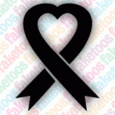 Pink Ribbon hart