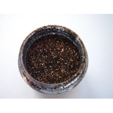 Glitter bruin 5 gr.