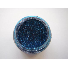 Glitter donkerblauw (zakje 10 gram)