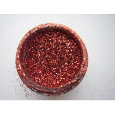 Glitter oranje (zakje 10 gram)