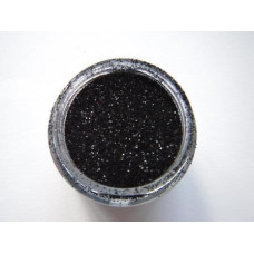 Glitter zwart (zakje 20 gram)