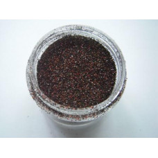 Glitter laser bruin (potje 5 gram)
