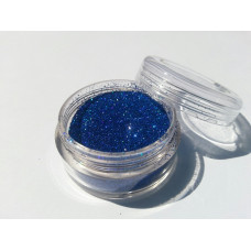 Glitter laser donker blauw (potje 5 gram)