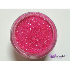 Glitter neon roze 