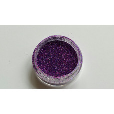 Glitter laser donker paars (potje 5 gram) 