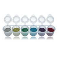 6 pack Superstar - Biologische Glitter - Glamour - 6 x 13 gr (uitverkocht, lange levertijd)