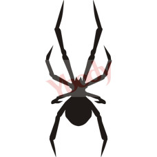 Y-body sjabloon Black widow