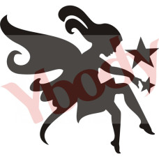Y-body sjabloon Fairy Stars