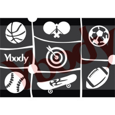 Y-body sjablonen set Sport 7 stuks