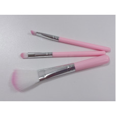 Kwastenset   Roze (mini)  3 st.