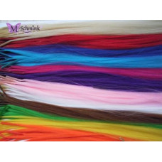 24 synthetische hair feathers EFFEN + ring