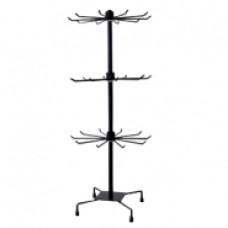 Metalen display (molen) zwart 75cm x 35 cm