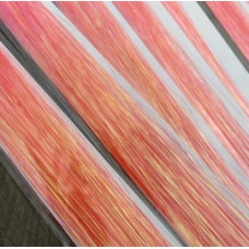 Glitter tinsels NEON ORANJE/ROZE 100 st. + 20 inzetringetjes 