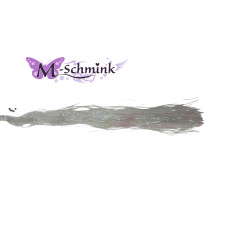  5 Glimmende Tinsels FAIRY - WIT PARELMOER (met ring)