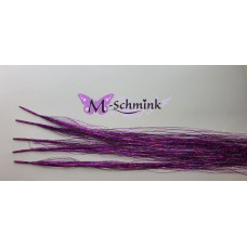  5 Glimmende Tinsels PAARS (met ring)