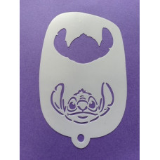 Medium Stencil - Blauw monster