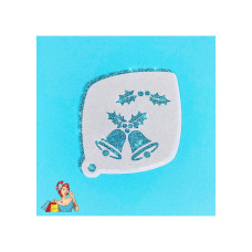 MRQ stencil small   KERST - Christmas Bells