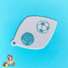 MRQ stencil medium -  Voetbal (2-staps) Soccer