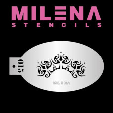 MILENA stencil Cirque Crown - O-15