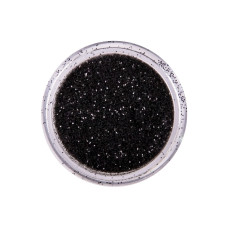 BIODEGRADABLE Glitter fijn Zwart (2.5 gr) PXP 