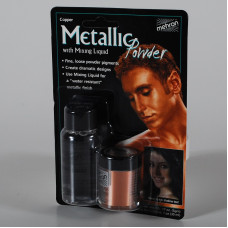 Mehron  Metallic Powder Copper + Liquid