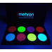 Mehron UV palet  met 8 kleuren neon schmink (56 gr)
