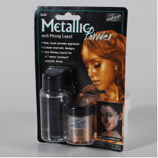 Mehron  Metallic Powder Gold + Liquid