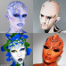 Mehron  Bald Cap Professional Makeup Kit