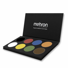 Mehron Make-up - leeg palet voor 8 vullingen van 7 gr.