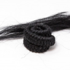 Mehron Wolcrepe hair ZWART