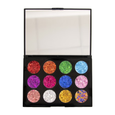 PXP Pressed  Chunky Glitter Wax palet L'ÉTÉ 12 x 1.5 ml