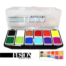 FUSION BASIS schmink palet (12 x 7 gr.)
