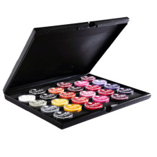 ACTIE Superstar  CASE GEVULD MET 24 POTJES VAN 16 GRAM (lees omschrijving)